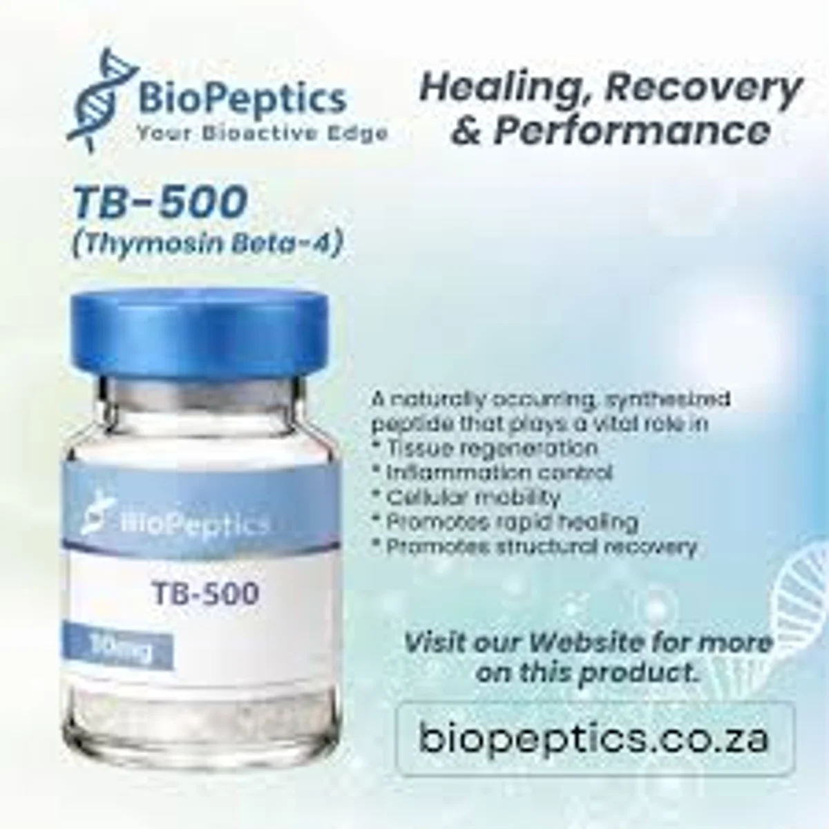 Research Peptide TB-500 (Thymosin Beta-4 fragment)